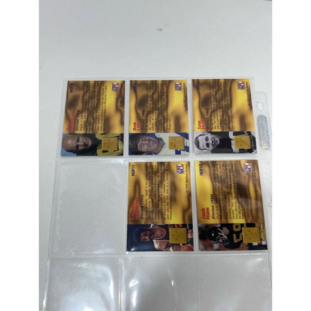 1994 Signature Rookies Gold Standard Hall of Fame Set 22‎ Cards